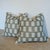 Fermoie Cove 20" Pillows in Grass, Double Sided Pair of 2 For Sale - Image 4 of 6