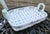 Late 20th Century Portugal Ceramic Basket Weave Tray For Sale - Image 11 of 13