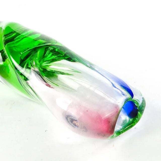 Postmodern Vase attributed to Juri Suhajek, Former Czechoslovakia, 1960s, in Very Good conditions. Designed 1970 to 1979...