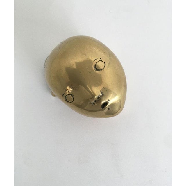 Vintage Italian Bronze Abstract Sculpture by Piero Perin, 1980 For Sale - Image 13 of 18