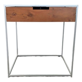 Cb2 One Drawer End Table For Sale