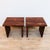 Vintage 1970s Studio Made Solid Walnut Side or End Tables For Sale - Image 10 of 12