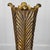1970s Vintage Hollywood Regency Rococo Palm Leaf Floor Urn Vase - 28" For Sale - Image 5 of 10
