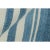 Textile Rug & Kilim’s Contemporary Dhurrie Rug in Blue and White Stripes For Sale - Image 7 of 7