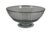 Modern Large Late 20th Century Fluted Footed Crystal Centerpiece Fruit Serving Punch Bowl For Sale - Image 3 of 12