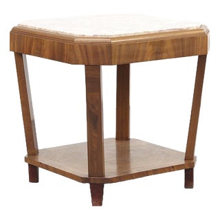 French Art Deco Side Table For Sale
