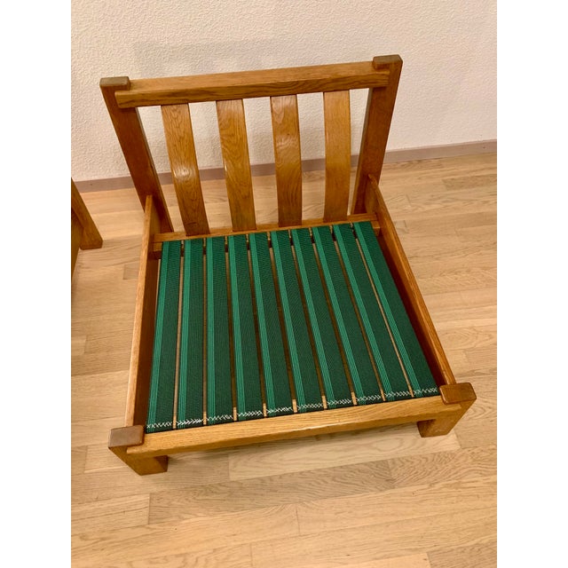 Brutalist Chairs in the style of Pierre Chapo, 1970s, Set of 2 For Sale - Image 18 of 18