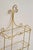 Hollywood Regency Vintage Gold Gilt Metal Hollywood Regency Scrolling Iron 3 Tier Small Wall Shelf For Sale - Image 3 of 10
