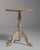 Wood 1900-1909 France Weathered Whitewash Cerused Oak Tripod Pedestal Table For Sale - Image 7 of 10