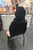 Carved Wooden Art Chair For Sale - Image 4 of 9