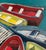 “Five Paddle Boats” Original Acrylic Painting by Linda McDonough For Sale In Naples, FL - Image 6 of 10