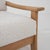 Mid-Century French Oak and Boucle Sofa For Sale - Image 4 of 12