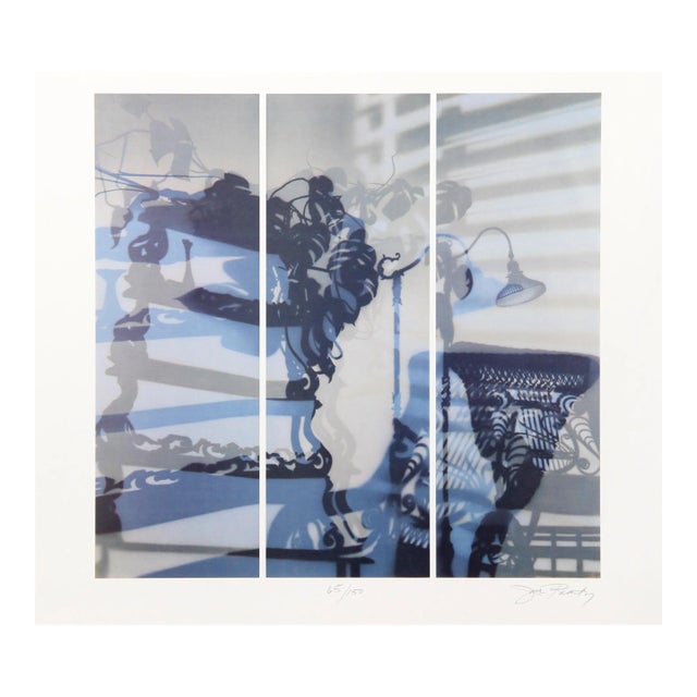 Evening Rocker, Jack Radetsky Lithograph, Signed and Numbered in Pencil For Sale