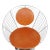 Wire Cone Chair Set with Brown Patinated Leather by Verner Panton for Fritz Hansen, 1980s, Set of 3 For Sale - Image 6 of 8