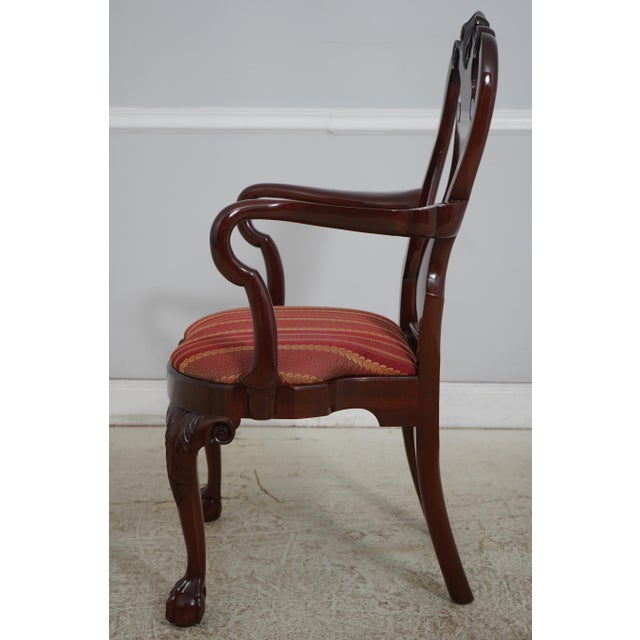 Queen Anne Set of 12 Kindel Winterthur Dining Room Chairs For Sale - Image 3 of 18