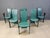 Vintage Dining Chairs attributed to Pietro Costantini, 1980s, Set of 6 For Sale - Image 11 of 12