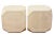 Vintage Restored Ron Seff Shagreen and Bone Dice Side or End Tables Pair Of, Rare For Sale - Image 13 of 13