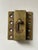 Antique 1900s Heavy Brass Door Lock For Sale - Image 4 of 4