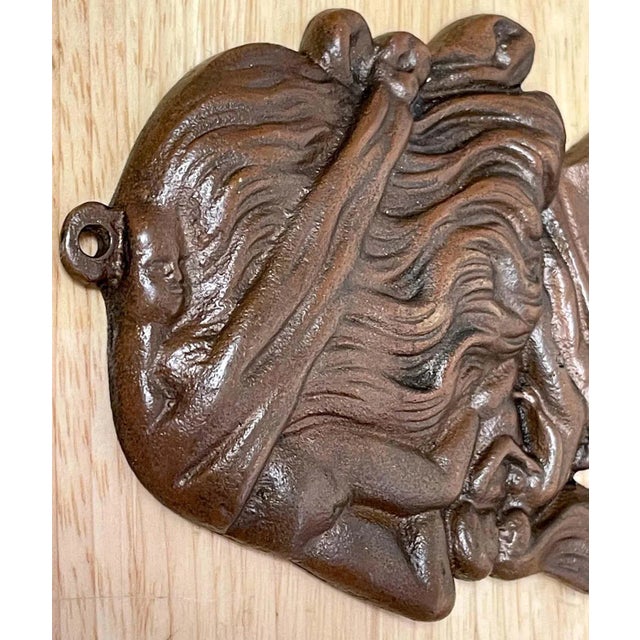 Impressionist Mid 20th Century Bronze Erotica Portrait Plaque of Freud- 'Whatâ€šÃ„Ã´s on Manâ€šÃ„Ã´s Mind' For Sale - Image 3 of 13