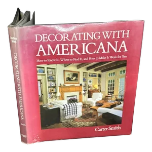 1980's "Decorating With Americana" Hardback Book