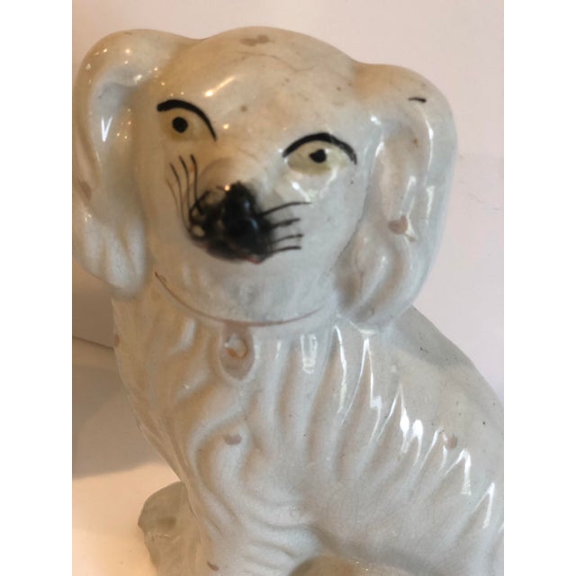 19th Century Victorian Staffordshire Dogs - a Pair For Sale - Image 4 of 13