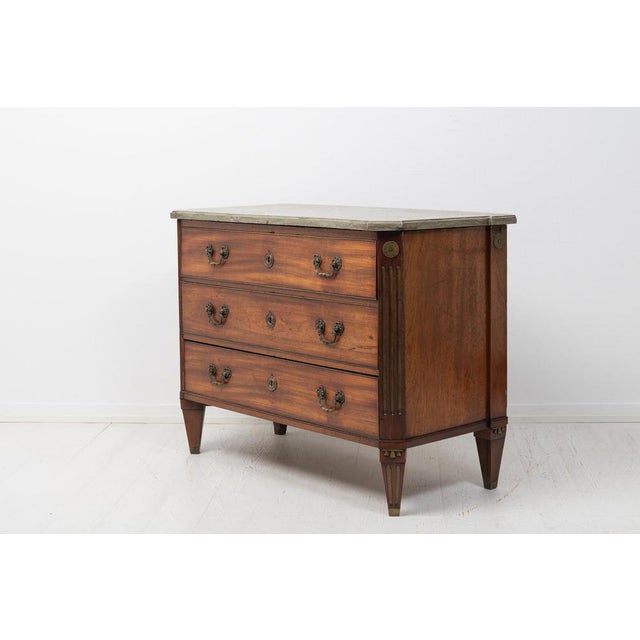 Antique Swedish Gustavian Commode For Sale - Image 4 of 15