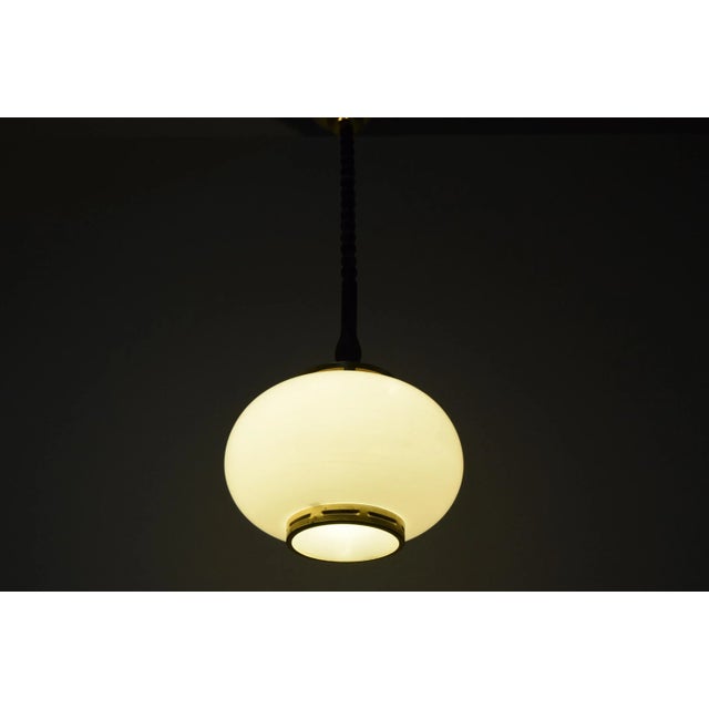 Mid-Century Pendant Lamp by Polam-Bielsko, 1970s For Sale - Image 13 of 15
