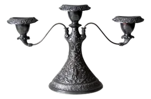 Antique Derby Silver Company Candelabra