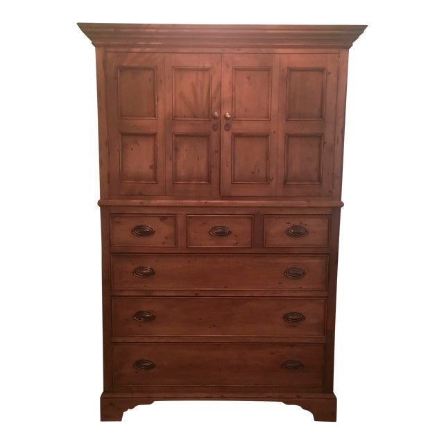 Pine Armoire Chairish