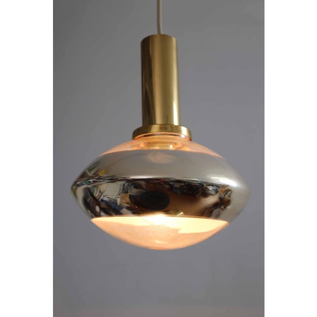 Space Age UFO Pendant Lamp from the Magic Eye Series from Peill & Putzler, 1970s For Sale - Image 4 of 10