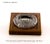 Mid-Century Modern New 1980’s Vintage/New Crystal & Inlay Wood Cigar Ashtray by Elie Bleu in Paris for Eloi For Sale - Image 3 of 5