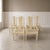 Vintage Late 1970s Set of 6 Henredon Chinoiserie Dining Chairs – Cream Lacquer, Cane Seats, Custom Cushions For Sale In Boston - Image 6 of 14