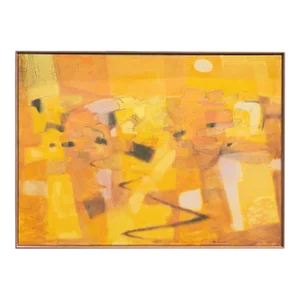 'Kennebec Race, Maine' by Jason Schoener, Large Abstract, Mills College, Oakland, Whitney Museum, New York Art Students League