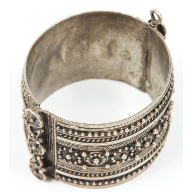 Moroccan Berber Tribal Cuff For Sale - Image 10 of 10