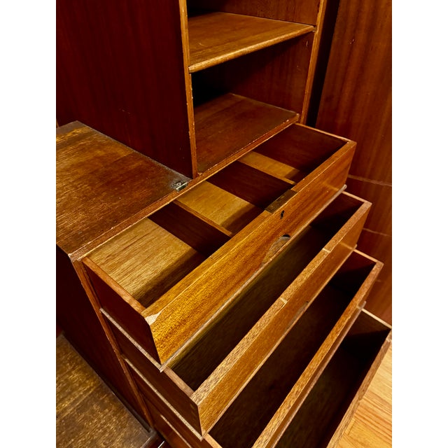 Rare English Art Deco Warings Perfection Mahogany Wardrobe c.1930 | Lancaster Factory For Sale In Tampa - Image 6 of 10