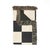 This black and cream checkerboard woven throw blanket features oversized checks and decorative fringe. This lightweight,...