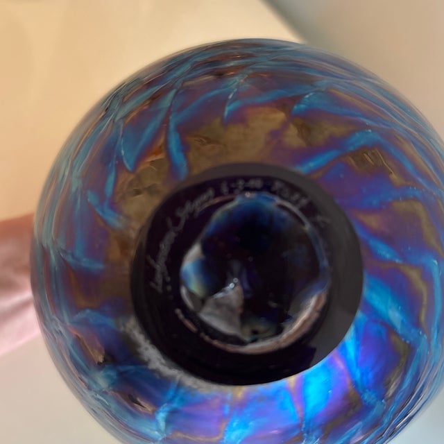 Lundberg Studios Abstract Art Glass For Sale In Jacksonville, FL - Image 6 of 7