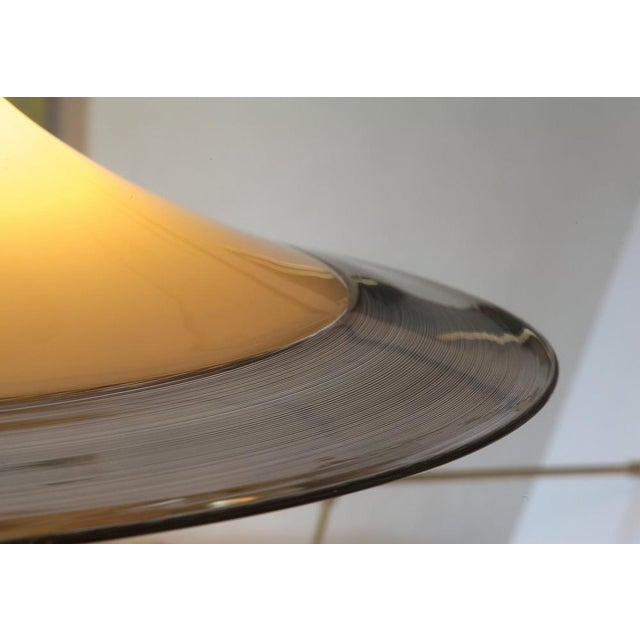 Opal Layered Amber Lamp by Lino Tagliapietra for Effetre, 1980s For Sale - Image 10 of 18