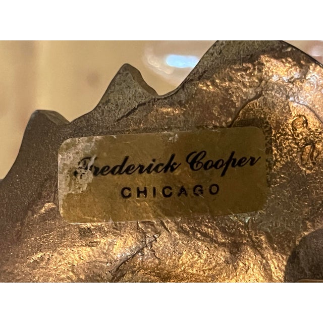 Pair of Vintage Fredric Cooper Gilt Wall Sconces/Chicago For Sale - Image 10 of 12