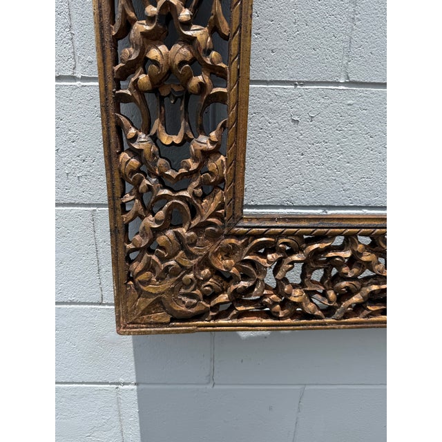 Bring global elegance and historic texture to your space with this stunning vintage frame, meticulously handcrafted in...
