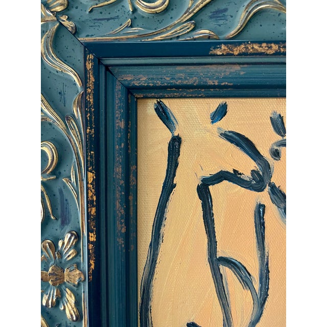 Framed Original Equestrian Oil Painting For Sale - Image 4 of 8