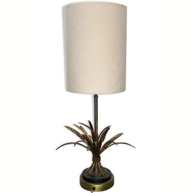 Mid-Century Italian Wheat Sheaf Table Lamp, 1960s For Sale - Image 9 of 9