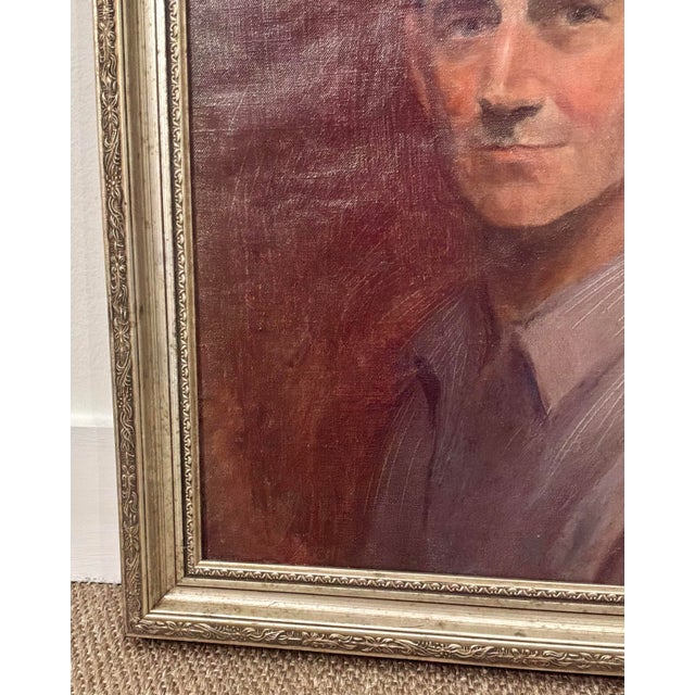 Self Portrait of Lionel Heckman Painting For Sale In Atlanta - Image 6 of 6