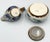 Ceramic 1960s Ken Edwards El Palomar Folk Art Tonala Pottery 2pc Set Covered Sugar Bowl and Creamer For Sale - Image 7 of 11