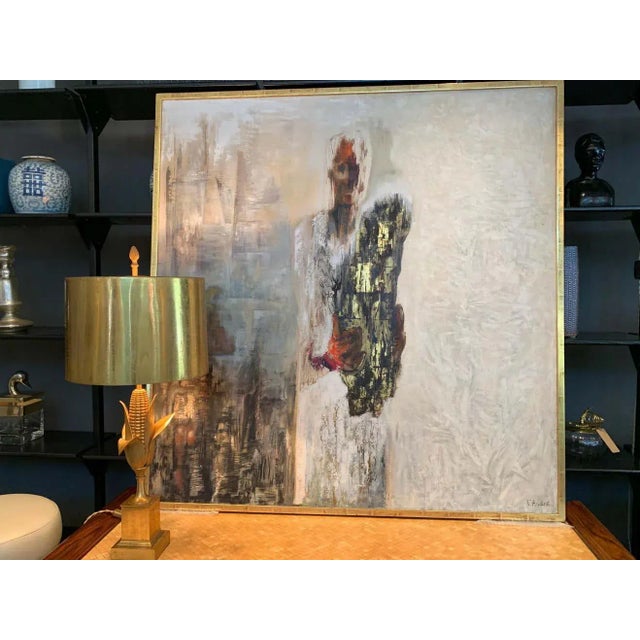 F. Andre Vintage Original Abstract For Sale - Image 10 of 13