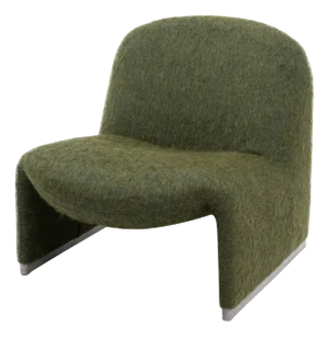 Alky Chair in Pierre Frey Yeti Wool by Giancarlo Piretti for Artifort, 1980s