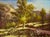 This artwork "Sierra Foothills" c.1980, is an oil painting on canvas by noted California artist Bill Shaddix, b.1930. It...