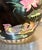 Black/Pink Ceramic Asian Koi Fish / Bird Planter For Sale - Image 4 of 6