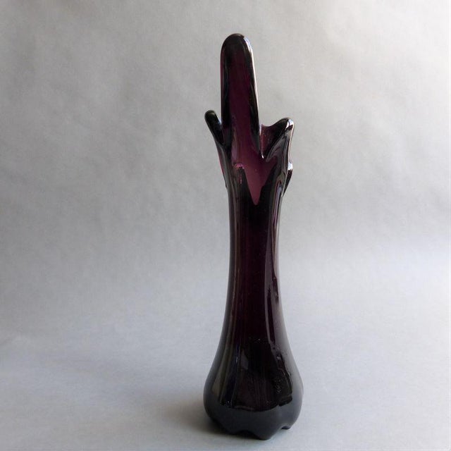 Vintage Purple Murano Glass Vase from Made Murano Glass, 1950s, in Flawless conditions. Designed 1950 to 1959 I have...