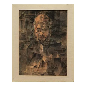 1970s After Pablo Picasso "Portrait of A. Vollard", Matted Textured Print